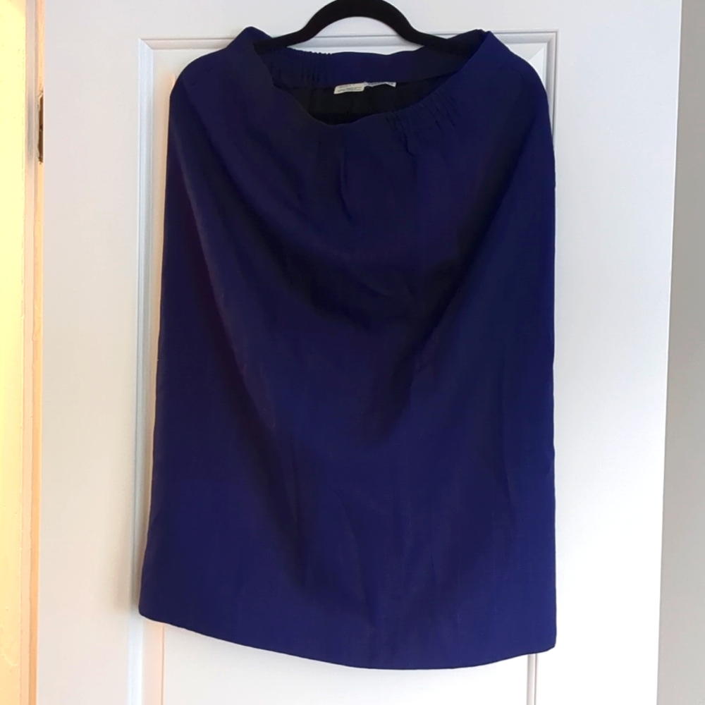 Blue skirt